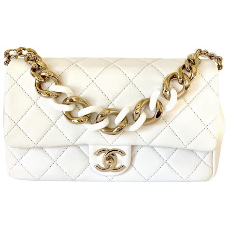 chanel handbag chain strap|chanel bag with chain strap.